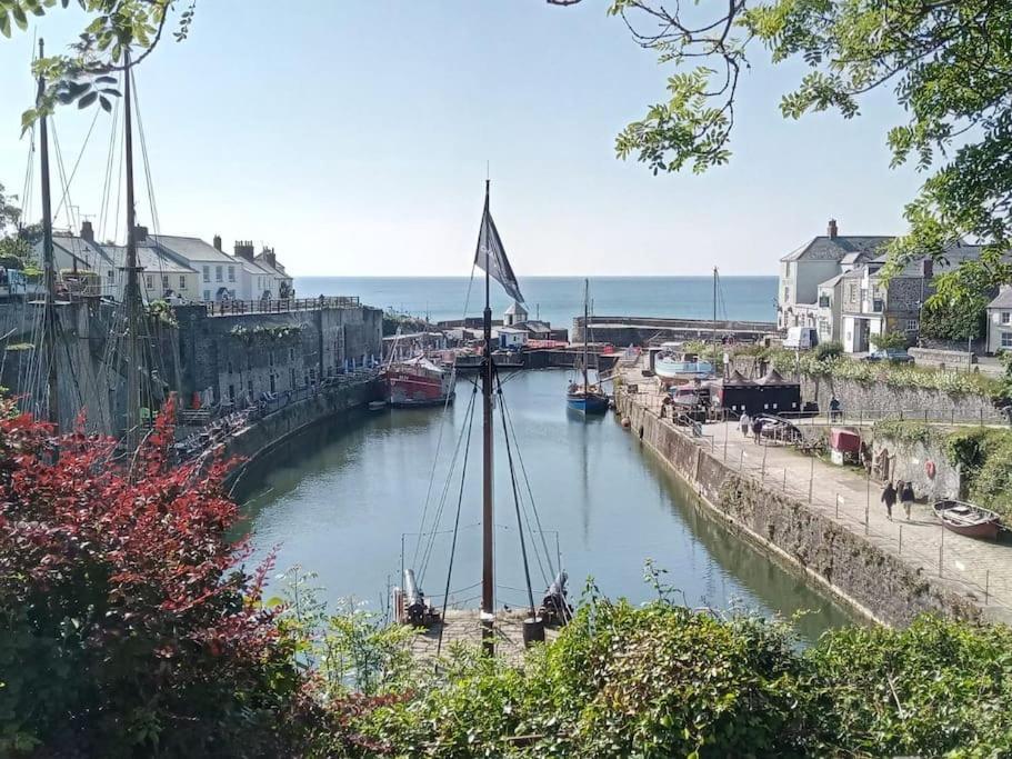 The Captain'S House Charlestown St Austell Exteriér fotografie